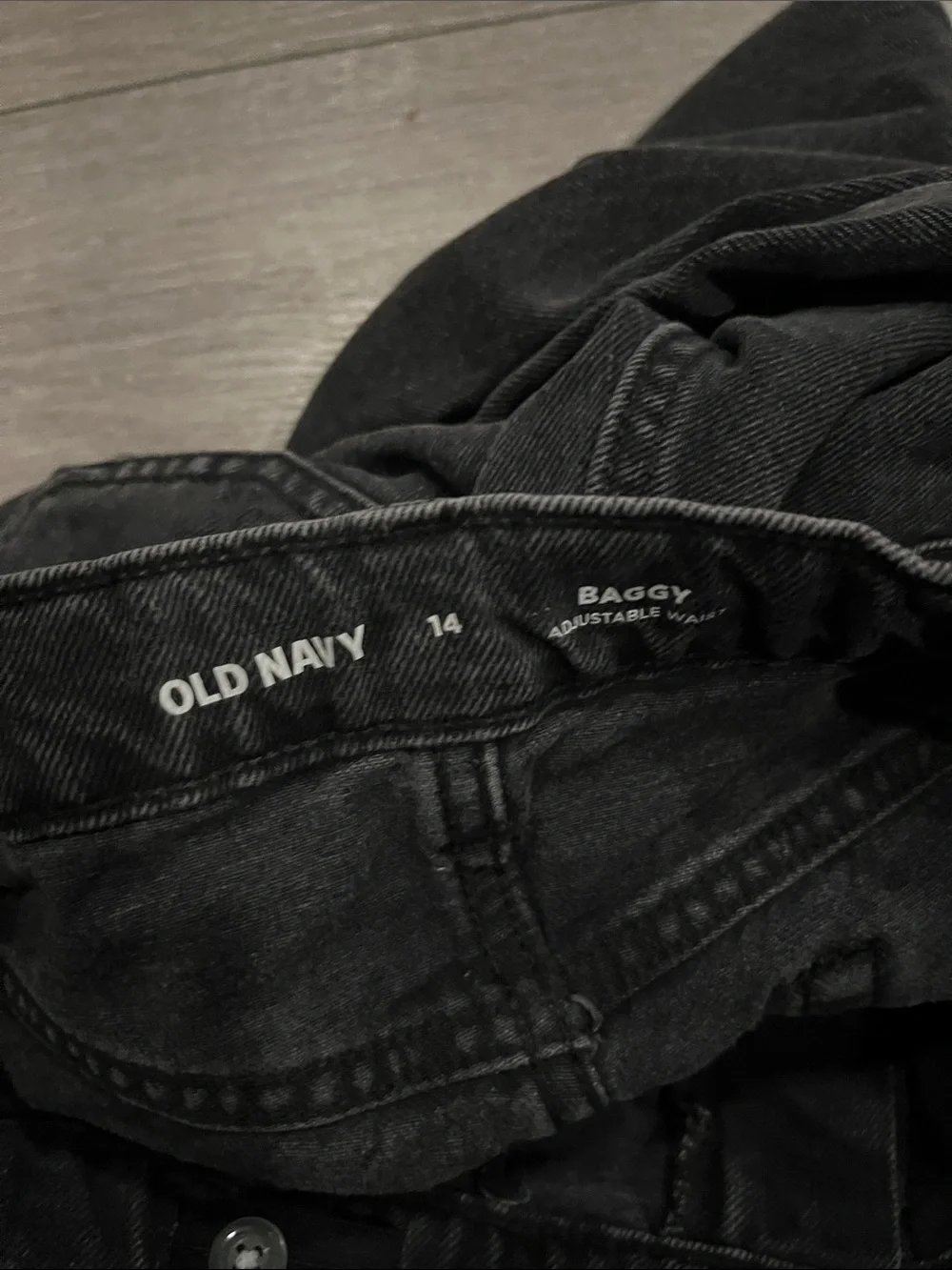 Old Navy Black baggy Kids Jeans